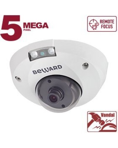 B5320DMR (2.8мм). Видеокамера IP купольная. Beward в Реутове