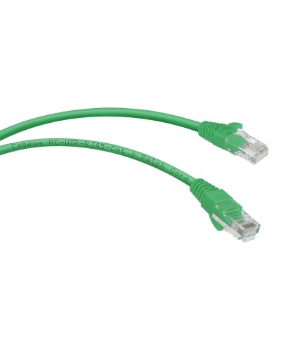 PC-UTP-RJ45-Cat.6-3m-GN (8687c), зелёный. Патч-корд медный. CABEUS в Реутове