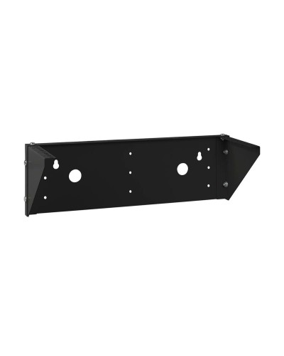 NC-3U-V-BK (12025c). Кронштейн настенный вертикальный 19 3U, цвет черный. CABEUS в Реутове