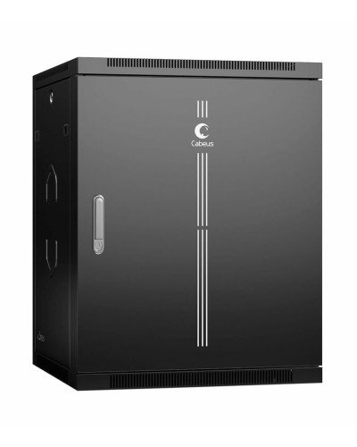 SH-05F-15U60/60m-R-BK (10746c). Шкаф телекоммуникационный 19 настенный 15U. CABEUS в Реутове