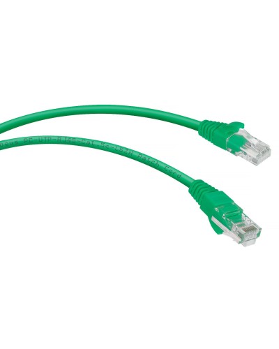 PC-UTP-RJ45-Cat.5e-1.5m-GN-LSZH (9506c), зелёный. Патч-корд медный. CABEUS в Реутове