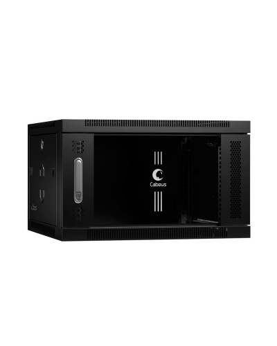 SH-05F-6U60/45-BK (8598c). Шкаф телекоммуникационный 19 настенный 6U. CABEUS в Реутове