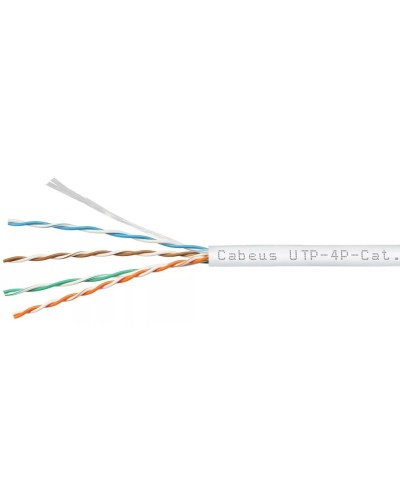 UTP-4P-Cat.5e-SOLID-LSZH-GY (9776c). Кабель «витая пара» (LAN) для структурированных систем связи. CABEUS в Реутове