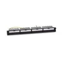 PL-24-KJ-RJ45-Cat.6a-SH-180T (11834c): Патч-панель 19" (1U), 24 порта RJ-45, категория 6a, полностью экранированная