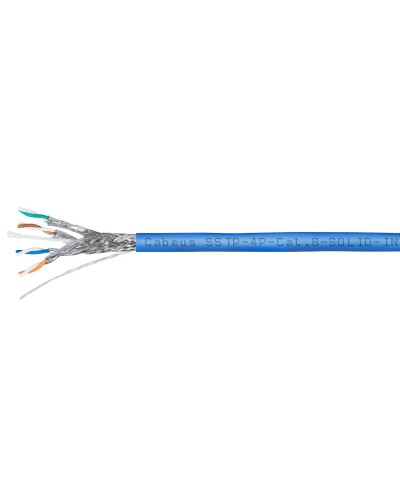 SSTP-4P-Cat.8-SOLID-IN-LSZH-BL-100 (7750c-1). Кабель «витая пара» (LAN) для структурированных систем связи. CABEUS в Реутове