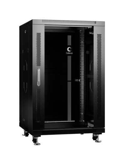 SH-05C-18U60/60-BK (8555c). Шкаф телекоммуникационный 19 напольный 18U. CABEUS в Реутове