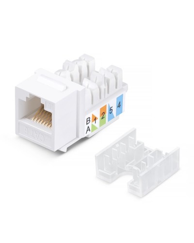 KJ-RJ45-Cat.6-90-SW (10071c): Вставка Keystone Jack RJ-45 в Реутове