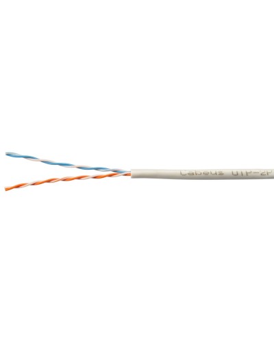 UTP-2P-Cat.5e-SOLID-GY-LIGHT-500 (11078c). Кабель «витая пара» (LAN) для структурированных систем связи. CABEUS в Реутове