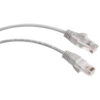 PC-UTP-RJ45-Cat.5e-15m-LSZH (9592c), серый. Патч-корд медный. CABEUS
