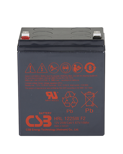 CSB HRL 1225W. Аккумулятор герметичный свинцово-кислотный. CSB в Реутове