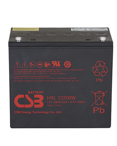 CSB HRL 12200W FR. Аккумулятор герметичный свинцово-кислотный. CSB в Реутове