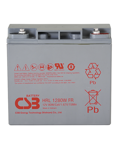 CSB HRL 12280W FR. Аккумулятор герметичный свинцово-кислотный. CSB в Реутове