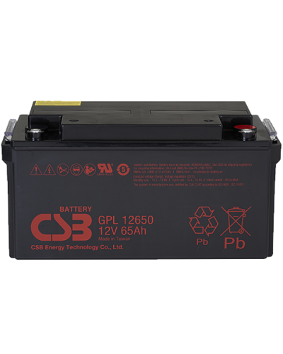 CSB GPL 12650. Аккумулятор герметичный свинцово-кислотный. CSB в Реутове