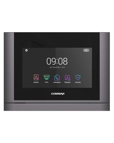 CDV-1024MA/VZ (темное серебро). Монитор видеодомофона цветной. Commax в Реутове