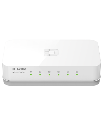 DES-1005C/B1A. Коммутатор с 5 портами 10/100Base-TX. D-Link в Реутове
