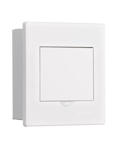 Корпус ЩРВ-М 4 модуля IP41 встраиваемый белая дверь (31100DEK). Корпус пластиковый. DEKraft в Реутове