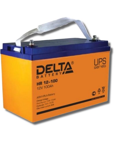 Delta HR 12-100. Аккумулятор герметичный свинцово-кислотный. Delta в Реутове