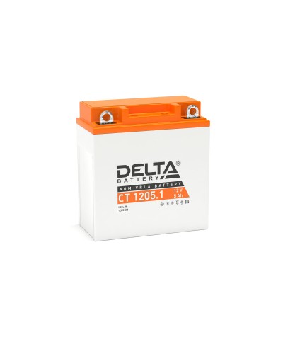 Delta CT 1205.1. Аккумулятор герметичный свинцово-кислотный стартерный. Delta в Реутове
