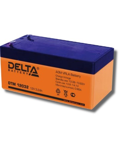 Delta DTM 12032. Аккумулятор герметичный свинцово-кислотный. Delta в Реутове