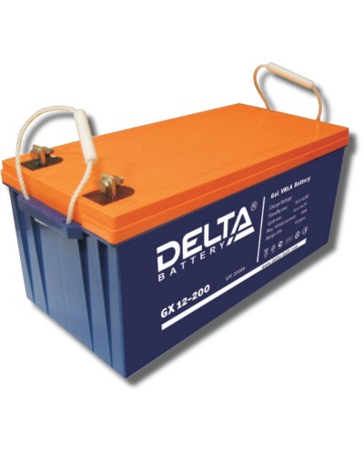 Delta GX 12-200. Аккумулятор герметичный свинцово-кислотный. Delta в Реутове