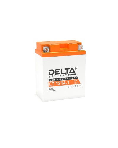 Delta CT 1214.1. Аккумулятор герметичный свинцово-кислотный стартерный. Delta в Реутове