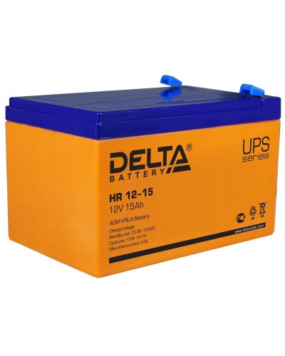 Delta HR 12-15. Аккумулятор герметичный свинцово-кислотный. Delta в Реутове