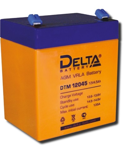 Delta DTM 12045. Аккумулятор герметичный свинцово-кислотный. Delta в Реутове