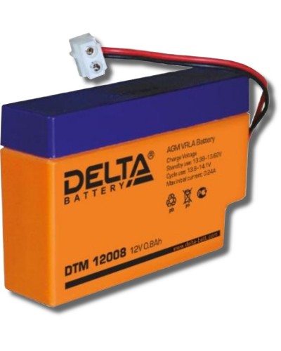 Delta DTM 12008. Аккумулятор герметичный свинцово-кислотный. Delta в Реутове