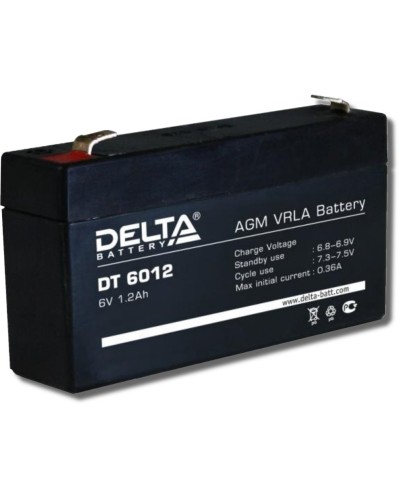 Delta DT 6012. Аккумулятор герметичный свинцово-кислотный. Delta в Реутове