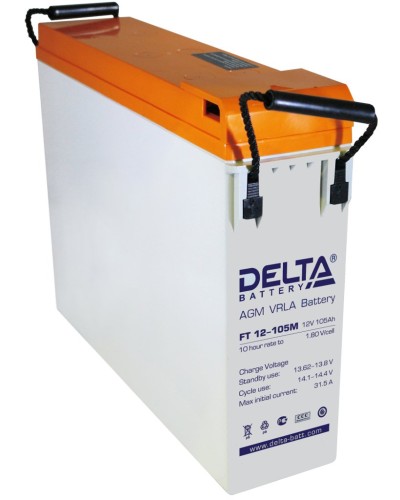 Delta FT 12-105 M. Аккумулятор герметичный свинцово-кислотный. Delta в Реутове
