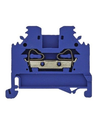 JXB-S-2.5 2-проводная, синяя (plc-jxb-s-2.5b). Колодка клеммная пружинная. EKF в Реутове