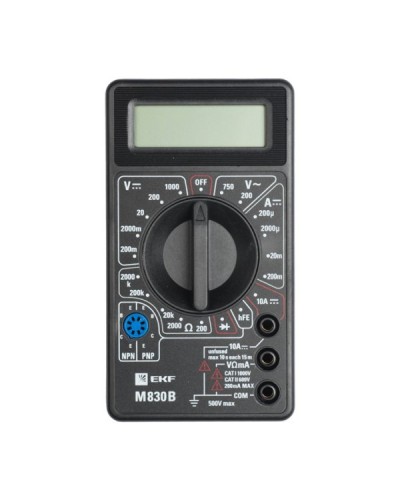 Мультиметр цифровой M830B Master (In-180701-bm830B). Мультиметр цифровой. EKF в Реутове