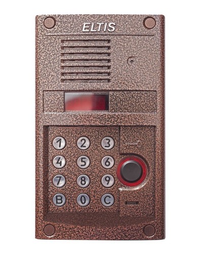 DP300-RDC24 (медь). Блок вызова домофона. ELTIS в Реутове