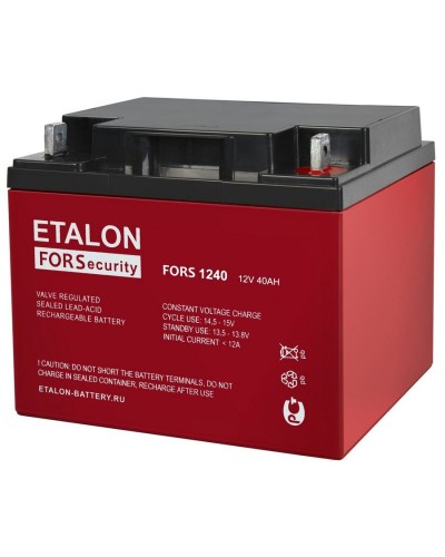ETALON FORS 1240. Аккумулятор герметичный свинцово-кислотный. ETALON в Реутове