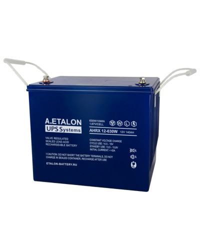 A.ETALON AHRX 12-630W (140). Аккумулятор герметичный свинцово-кислотный. ETALON в Реутове