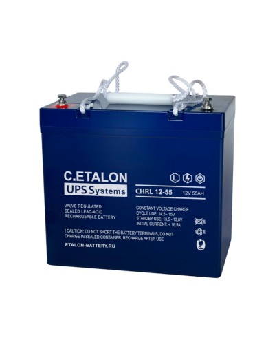 C.ETALON CHRL 12-55. Аккумулятор герметичный свинцово-кислотный. ETALON в Реутове