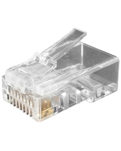 PLUG-8P8C-U-C6-100 (100 шт). Разъем RJ-45. Hyperline в Реутове