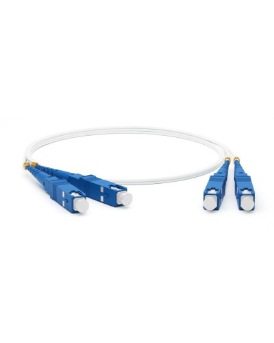 FC-D2-9A1-SC/UR-SC/UR-H-1M-LSZH-WH. Патч-корд волоконно-оптический SC-SC. Hyperline в Реутове
