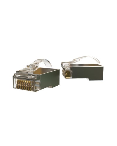 PLEZ-8P8C-UA-C6-SH-100 (100 шт). Разъем RJ-45. Hyperline в Реутове