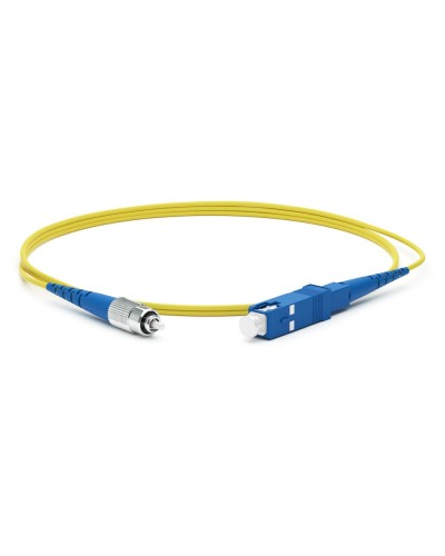 FC-S2-9-FC/UR-SC/UR-H-2M-LSZH-YL. Патч-корд волоконно-оптический одномодовый. Hyperline в Реутове