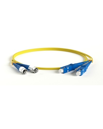 FC-D2-9-FC/UR-SC/UR-H-2M-LSZH-YL. Патч-корд волоконно-оптический SC-FC. Hyperline в Реутове