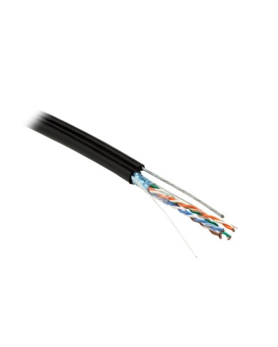 FUTP4-C5E-S24-2SW-OUT-PE-BK-500. Кабель «витая пара» (LAN) для структурированных систем связи. Hyperline в Реутове
