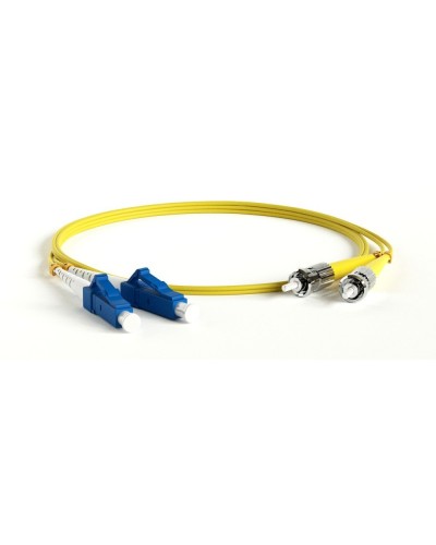 FC-D2-9-SC/UR-ST/UR-H-2M-LSZH-YL. Патч-корд волоконно-оптический ST-SC. Hyperline в Реутове