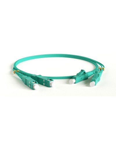FC-D2-503-LC/PR-SC/PR-H-1M-LSZH-AQ. Патч-корд волоконно-оптический многомодовый. Hyperline в Реутове