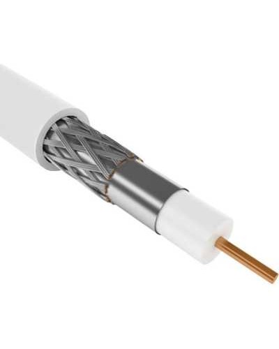 GENERICA RG6 CCS 75Ом FPE PVC белый (CC1-R6F1-111-300-G). Кабель коаксиальный омедненный. IEK в Реутове