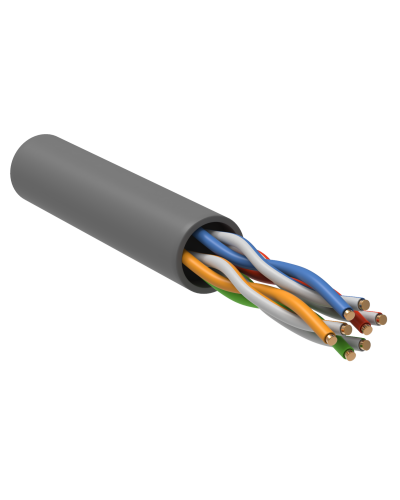 GENERICA U/UTP 5E 24AWG 4PR LSZH серый (BC1-C5E04-121-100-R-G). Кабель «витая пара» (LAN) для структурированных систем связи. IEK в Реутове