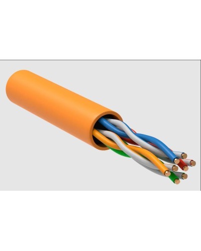 GENERICA U/UTP 5E 24AWG 4PR LSZH оранжевый (BC1-C5E04-127-305-R-G). Кабель «витая пара» (LAN) для структурированных систем связи. IEK в Реутове
