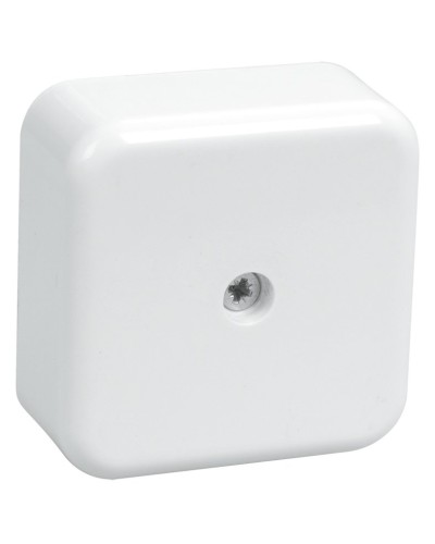 Коробка распаячная КМ41206-01 50х50х20 открытой проводки (4 клеммы 3 мм²) белая (UKO10-050-050-020-K01). Коробка распаячная безгалогенная (HF). IEK в Реутове