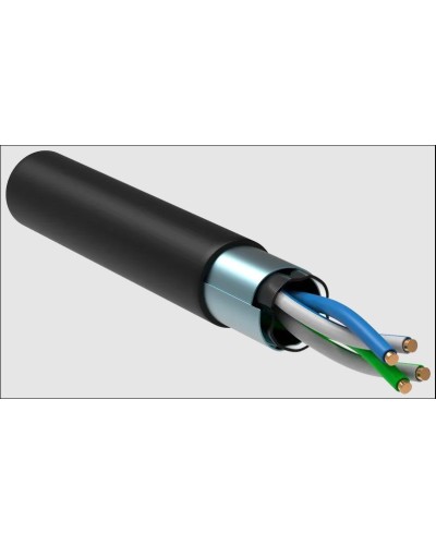 GENERICA U/UTP 5E 24AWG 2PR LDPE черный (BC3-C5E02-139-305-R-G). Кабель «витая пара» (LAN) для структурированных систем связи. IEK в Реутове