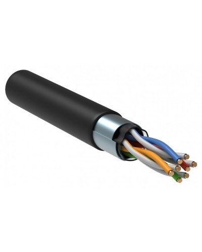 GENERICA F/UTP кат.5E 24AWG 4 пары LDPE черный (BC3-C5E04-339-305-R-G). Кабель «витая пара» (LAN) для структурированных систем связи. IEK в Реутове